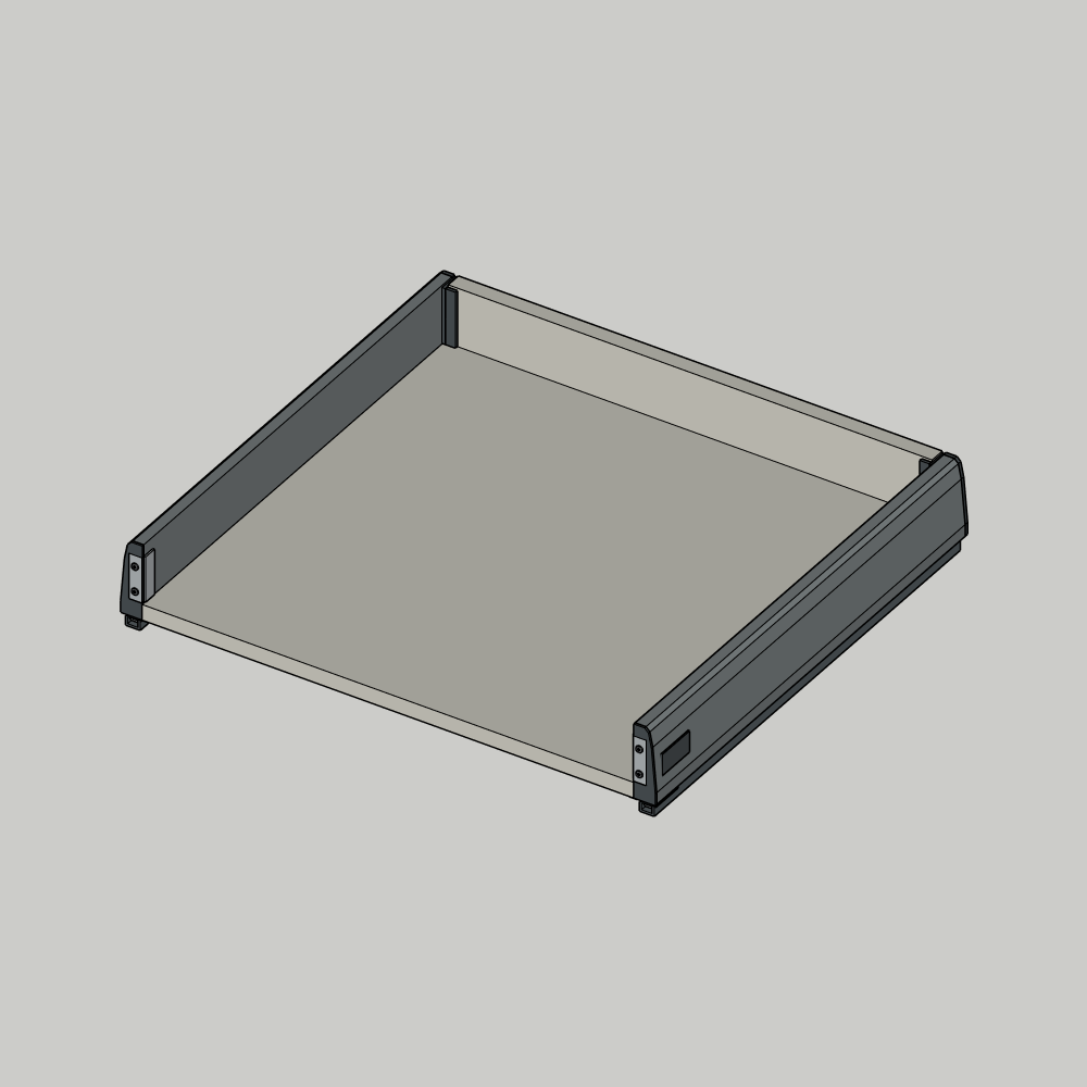 DS_101 drawer system with low solid side