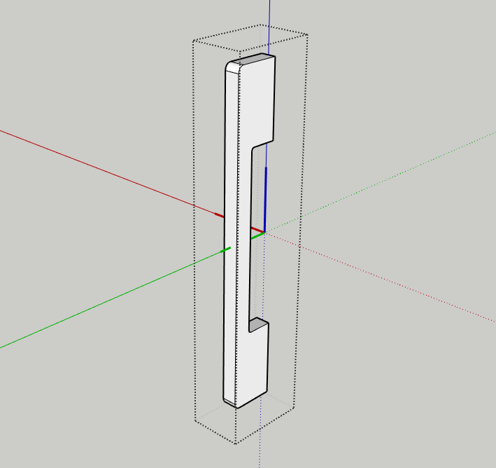 Handle preset axis placement