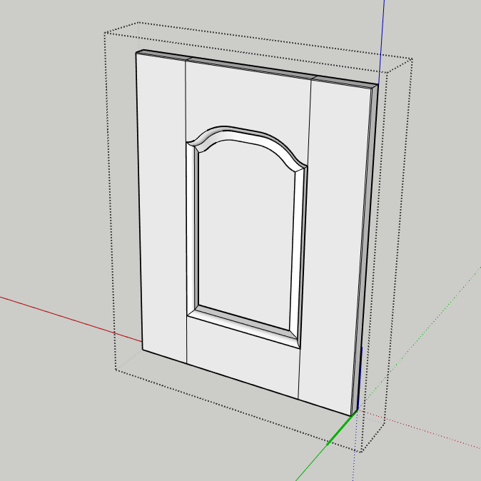 Correct axis placement for panel presets